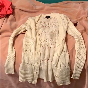 White Cardigan